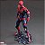 Homem Aranha Marvel Comics Variant Play Arts Kai Square Enix Original - Imagem 8