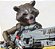 Rocket Raccoon Vingadores Guerra infinita Marvel S.H. Figuarts Bandai Original - Imagem 7