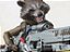 Rocket Raccoon Vingadores Guerra infinita Marvel S.H. Figuarts Bandai Original - Imagem 2