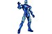 [Exclusivo SDCC 2018] Homem de Ferro Mark 3 Blue Stealth Color S.H. Figuarts Bandai Original - Imagem 1