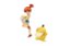 Misty & Togepi & Psyduck Pokemon G.E.M. Series Megahouse original - Imagem 1