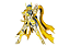 Camus de Aquario Cavaleiros do Zodiaco Saint Seiya Soul of Gold Cloth Myth EX Bandai Original - Imagem 1