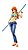 Nami One Piece Variable Action Heroes MegaHouse Original - Imagem 1