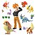 Green e set pokemons Pokemon Scale World Bandai Original - Imagem 1