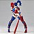 Harley Quinn Red x Blue Twin-tail .ver Dc Comics Figure Complex Amazing Yamaguchi No.015EX-2 Revoltech Kaiyodo Original - Imagem 9