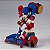 Harley Quinn Red x Blue Twin-tail .ver Dc Comics Figure Complex Amazing Yamaguchi No.015EX-2 Revoltech Kaiyodo Original - Imagem 6