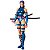 Psylocke X-Men Marvel Comics Mafex 141 Medicom Toy Original - Imagem 3