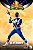 Ranger Azul Power Rangers Mighty Morphin Threezero original - Imagem 3