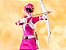 Ranger Rosa Power Rangers Mighty Morphin Threezero original - Imagem 1