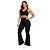 Calça Flare Modeladora Suplex Poliamida Cós 20cm. - Imagem 1