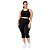Calça Corsário Plus Size Feminina Cós 20cm. Poliamida Power - Imagem 3