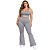 Calça Flare Plus Size Modeladora em Suplex de Poliamida - Imagem 5