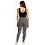 Calça Legging Feminina Cinza Mescla Power - Imagem 2