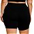 Bermuda Fitness Feminina Plus Size Meia Coxa Preta - Imagem 2