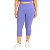 Calça Corsário Fitness Plus Size Lavanda - Imagem 1