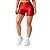 Short Fitness Feminino Canelado Bordô - Imagem 1