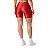 Short Fitness Feminino Canelado Bordô - Imagem 2