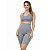 Bermuda Fitness Feminina Modeladora Cós 20 cm Poliamida Power - Imagem 3