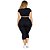 Calça Corsário Fitness Feminina Plus Size Cós 15cm Poliamida Power - Imagem 2