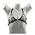 Top Da Linha Sado Corrente Diagonal Sexy  Couro Dominatrixxx - Imagem 1