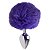 Plug Anal Médio Aço Formato Pompom Coelho P Sexy Import - Imagem 3