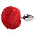 Plug Anal Médio Aço Formato Pompom Coelho P Sexy Import - Imagem 5