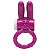 Anel Peniano Com Vibrador Bunny Vibration Ring Vipmix Pink - Imagem 2