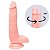 Vibrador Pênis Rotativo Super Dong 20,5cm Baile Sensual Love - Imagem 1