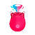 Vibrador Modelo Rosa Estimulador De Clitóris 10 Pulsações - Imagem 4