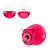 Vibrador Modelo Rosa Estimulador De Clitóris 10 Pulsações - Imagem 8