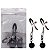 Grampos Para Mamilos Com Bola de Ferro BDSM da Sexy Import - Imagem 2