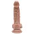 Pênis Realístico 20 Vibraçõs Mars e Ventosa Dildo 19,5cm - Imagem 5