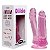 Dildo Duplo Realístico - Transparente - 17,3 x 3,5 - SI - Imagem 7