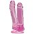 Dildo Duplo Realístico - Transparente - 17,3 x 3,5 - SI - Imagem 1