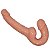 Pênis Realístico de Casal Strapless - Big Dildo - 15,0x3,4cm - Imagem 4