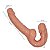 Pênis Realístico de Casal Strapless - Big Dildo - 15,0x3,4cm - Imagem 1