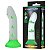 Dildo com Ventosa Brilha no Escuro Magical Night Pretty Love Cor:Verde - Imagem 2