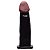 Pênis De Borracha Black Realistico18 X 4,5Cm Hot Flowers - Imagem 3