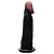 Pênis De Borracha Black Realistico18 X 4,5Cm Hot Flowers - Imagem 2