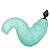 Plug Anal de Silicone com LED e Cauda Luxuosa  - Vipmix - Imagem 1