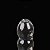 Plug Anal de Vidro Redondo 12,7 x4,2 cm - Elegância e Prazer - Imagem 3