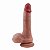 Prótese Realística Silicone Líquido com Ventosa 18,5 cm - Imagem 5