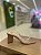 Tamanco Salto Triangulo Windes Glamour Ouro Rose - Imagem 1
