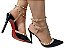 Scarpin Luxo Pamela Preto com Nude - Imagem 5