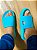 Chinelo Nuvem Slide Azul Piscina - Imagem 3