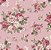 ESTAMPA Floral Rosa  Ref. 180619/2 - Imagem 1
