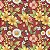 Estampa Floral Vermelho PicNic. Ref. PIC03 - Imagem 1