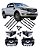 Kit Lift Ergue Sua Suspensão Ford Ranger 2012 2020 Soldado - Imagem 1