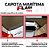 Capota Marítima Flash Force L200 Triton Curvada 2009 a 2017 Trek - Imagem 7