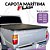 Capota Maritima Flash Cover L200 Quadrada 1995 Á 2003 + Par de Suporte - Imagem 4